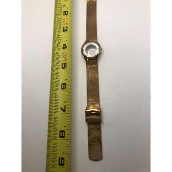 Skagen Watch Parts Band 14mm Band& Case 24mm Crystal Rose Gold Links PY264 - Picture 1 of 10